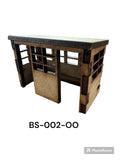 OO Gauge 1950's style Bus Shelter, 1/76 Scale 4mm model railway
