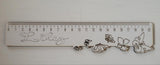 Personalised wooden ruler