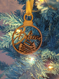 Believe tree decorations