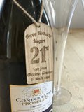 Personalised Birthday Bottle Tags