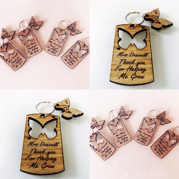 Butterfly Keyring